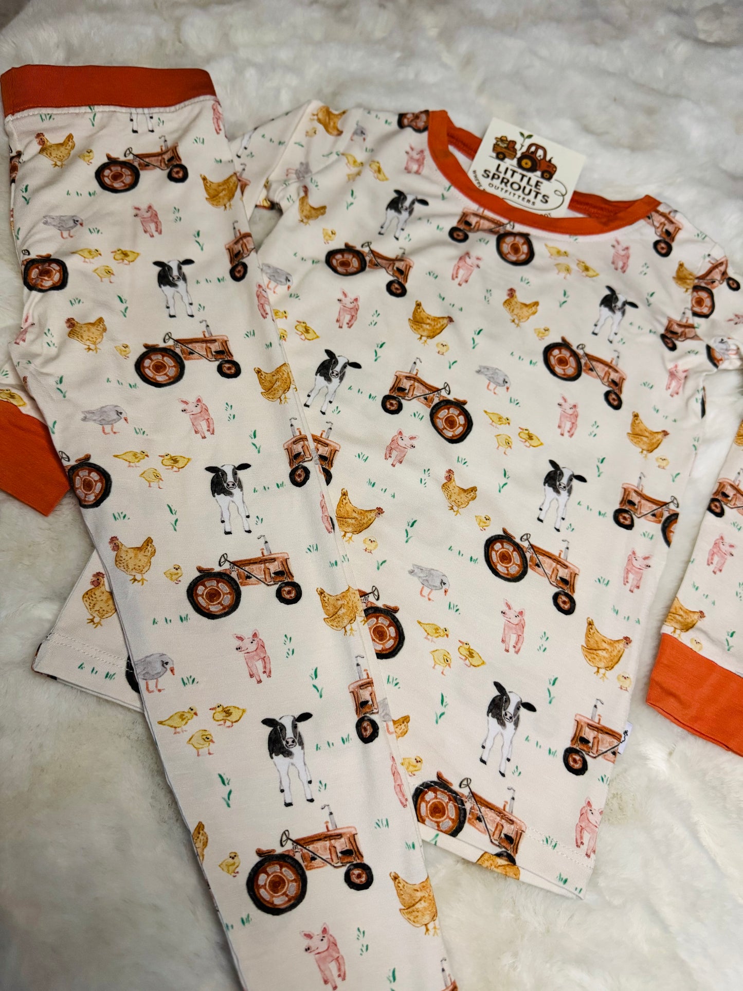 Farm Friends 2pc Pajama