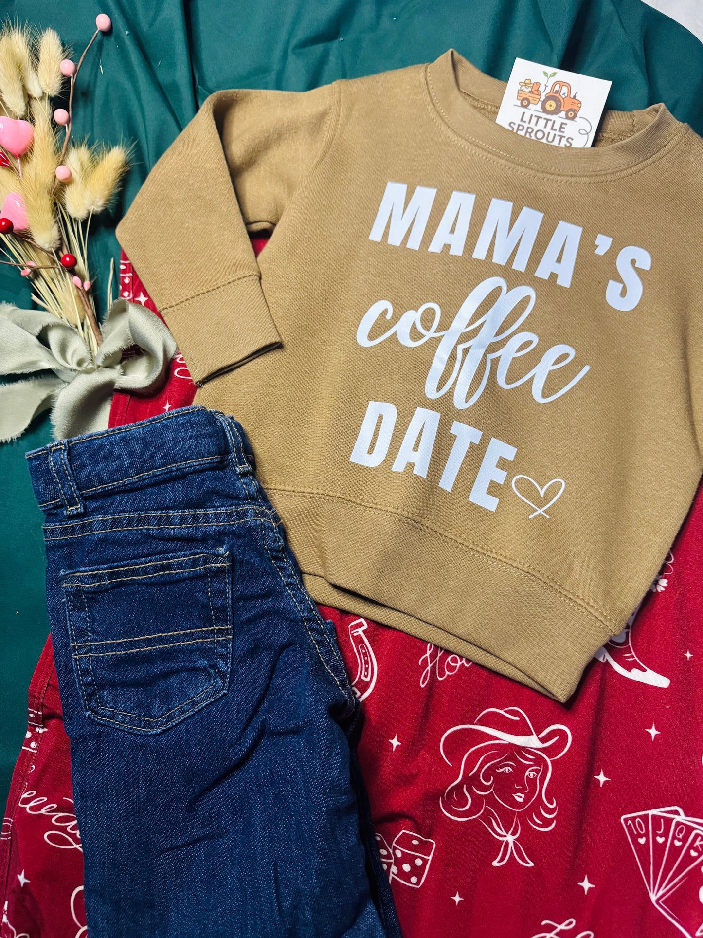 Mama's Coffee Date Crewneck