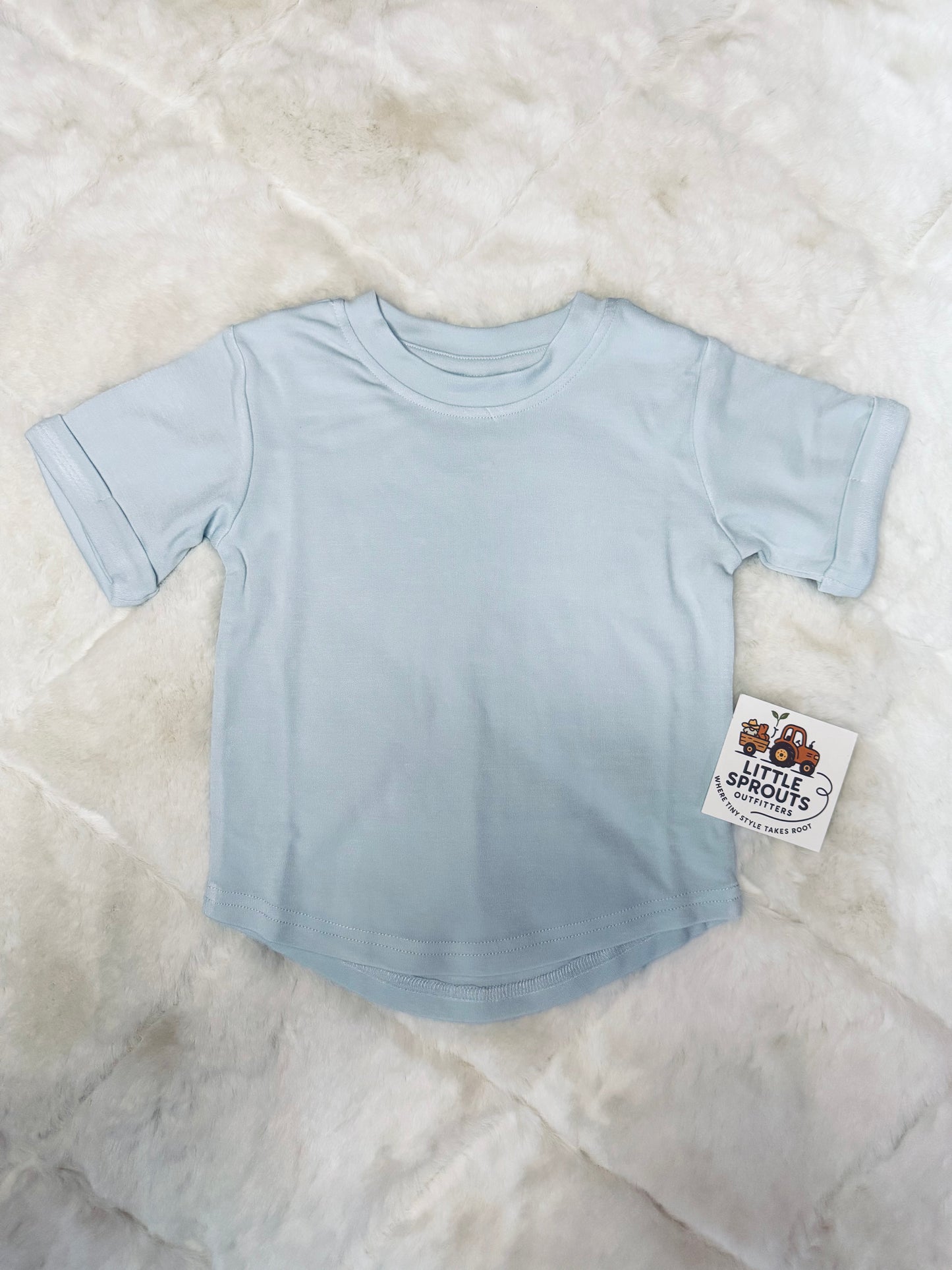 Sky Blue Bamboo Tee