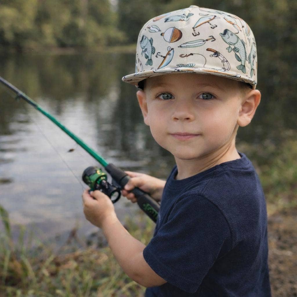 Toddler Fishing Snapback Hat | Kids