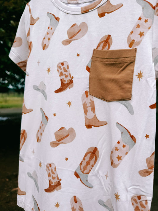 Boot Scootin Wrangle Tee | Boys