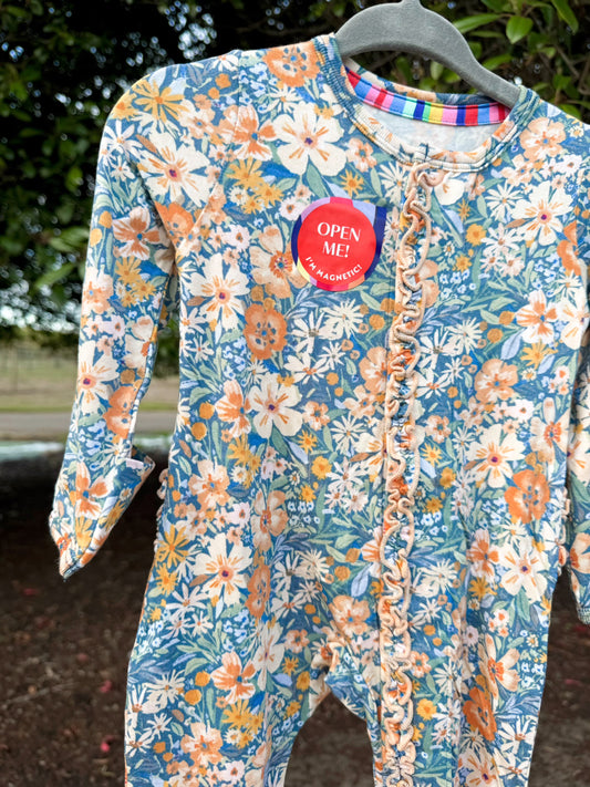 Magnetic Me Flora Modal Footie | Girls