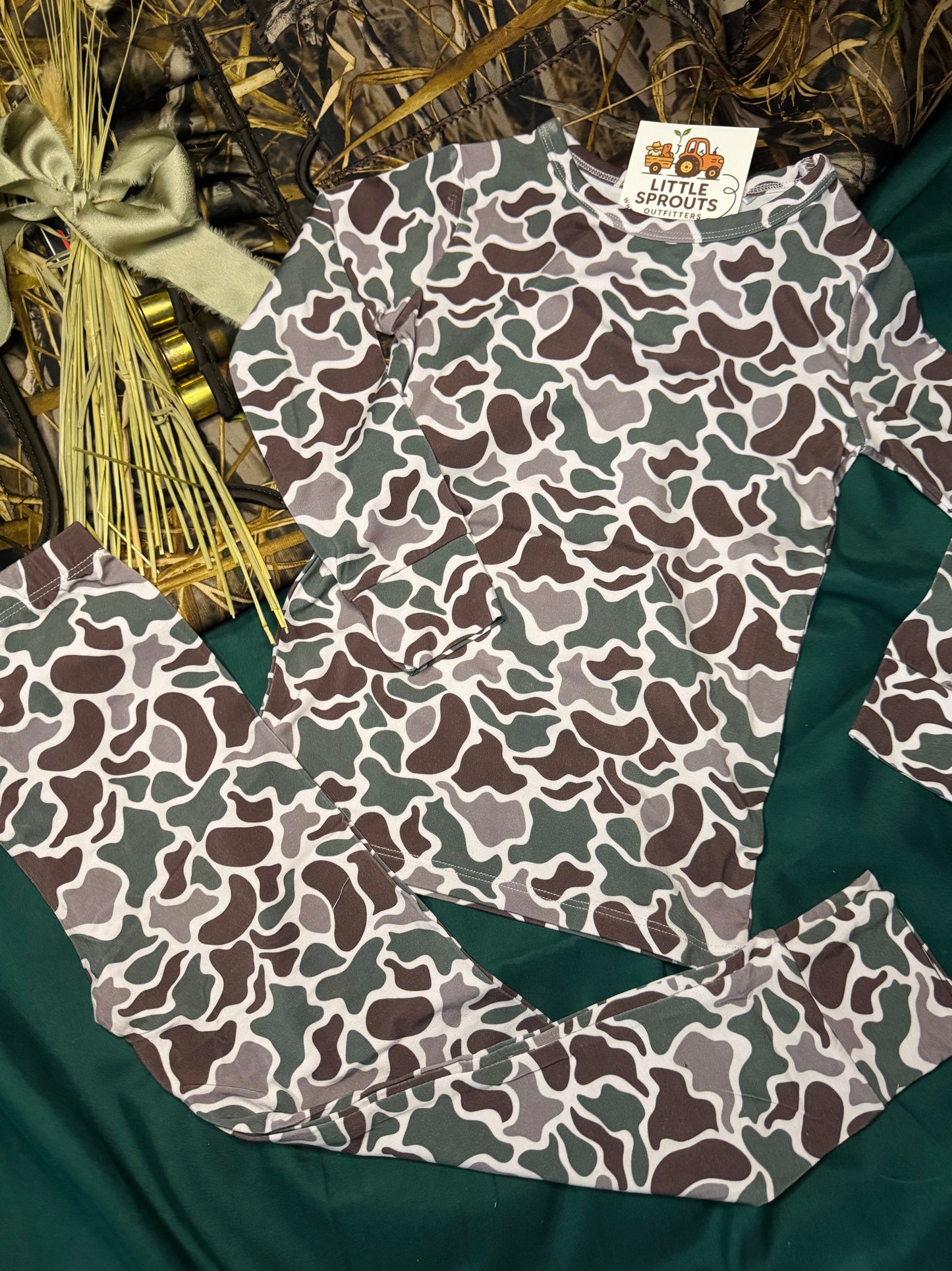 Duck Call Camo 2pc Set