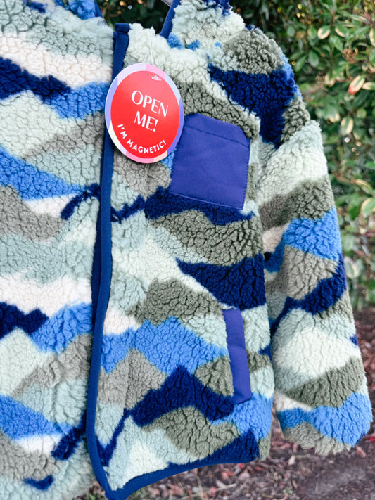 Magnetic Me Camo Sherpa Jacket