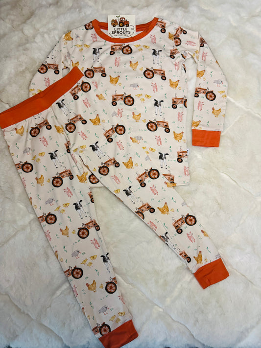 Farm Friends 2pc Pajama