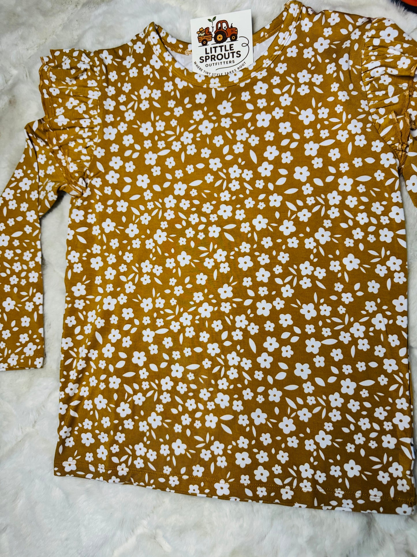 Honey Ruffle Tee