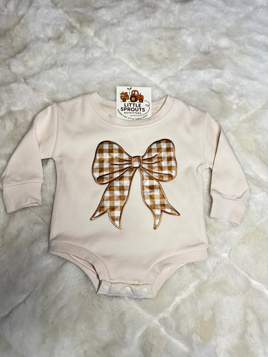 Bow Patch Romper