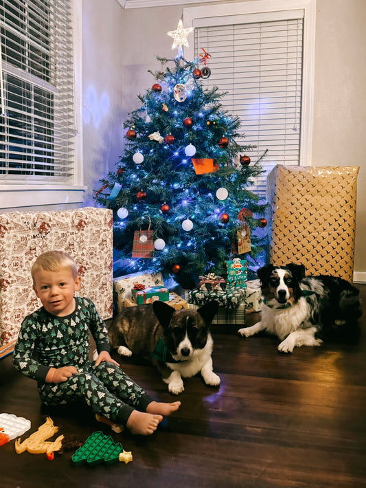 How We Styled Our Little Sprout for the Holidays