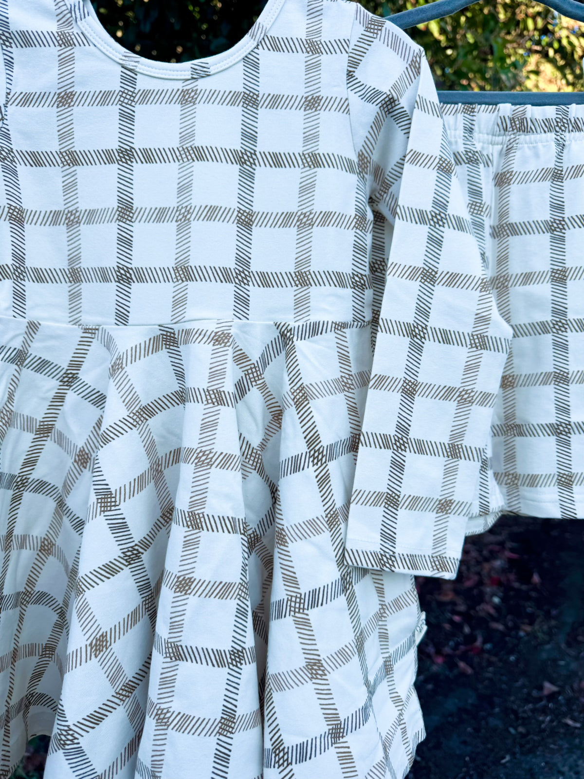 Plaid Palooza Twirl Dress + Shorts | Girls