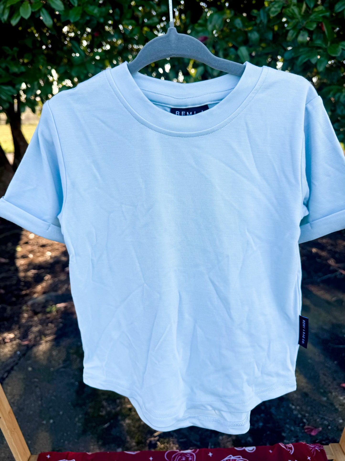 Sky Blue Bamboo Tee