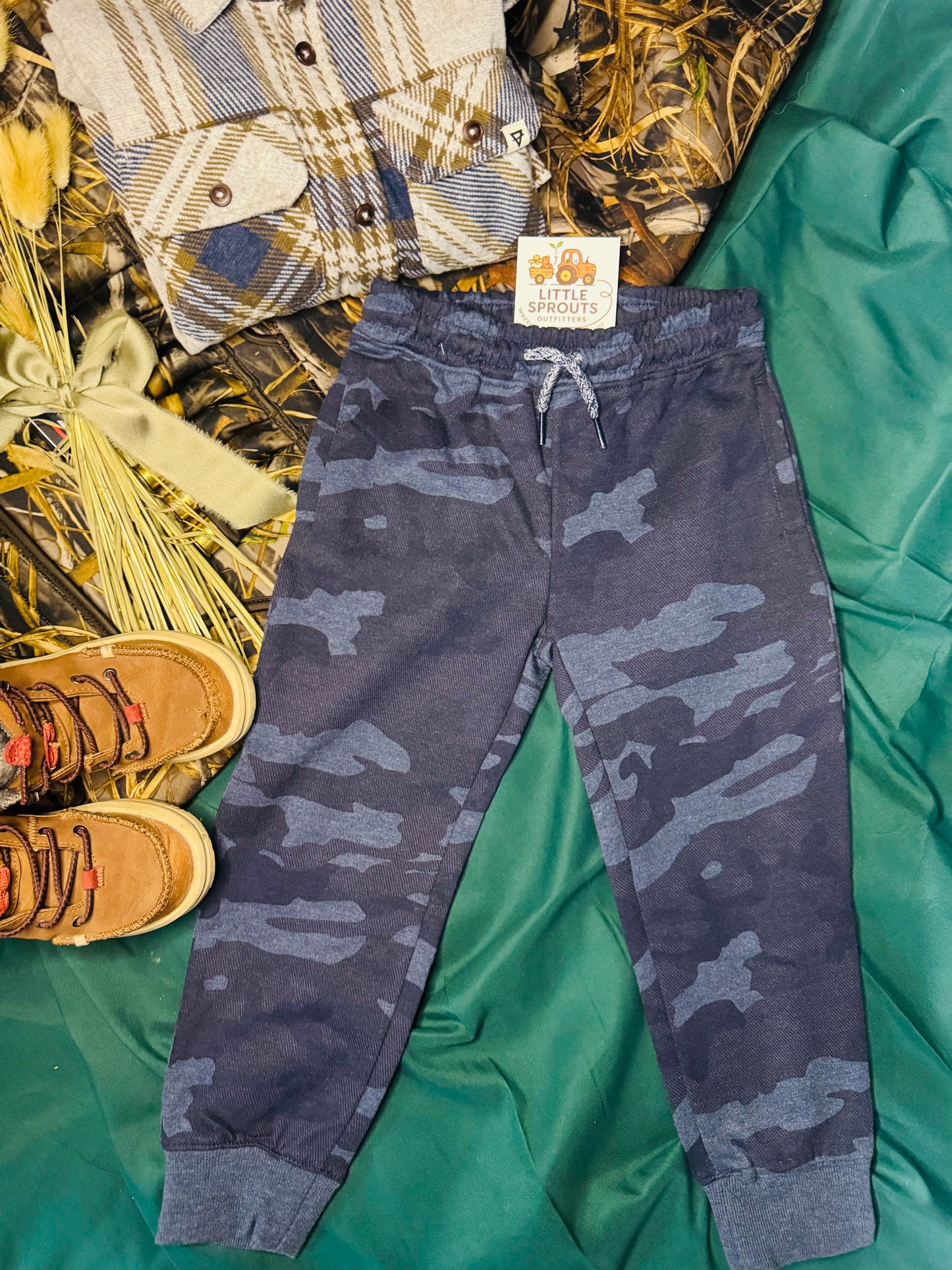 Navy Camo Jogger