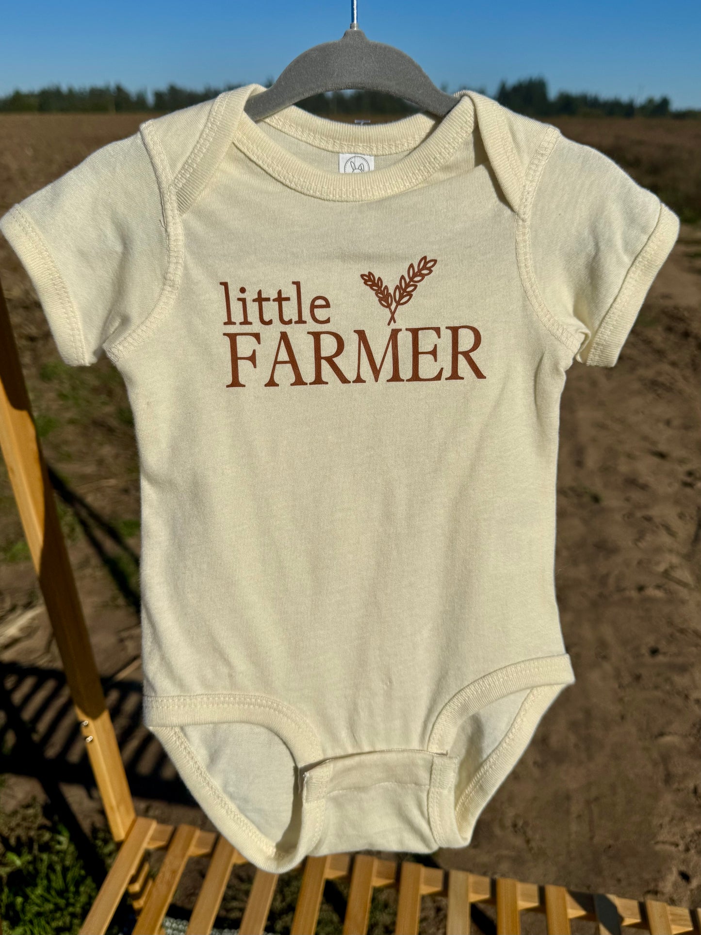 Little Farmer Onesie Tee
