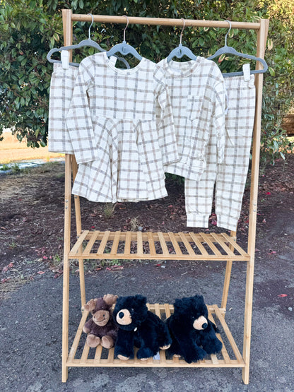 Plaid Palooza Jogger Set | Boys