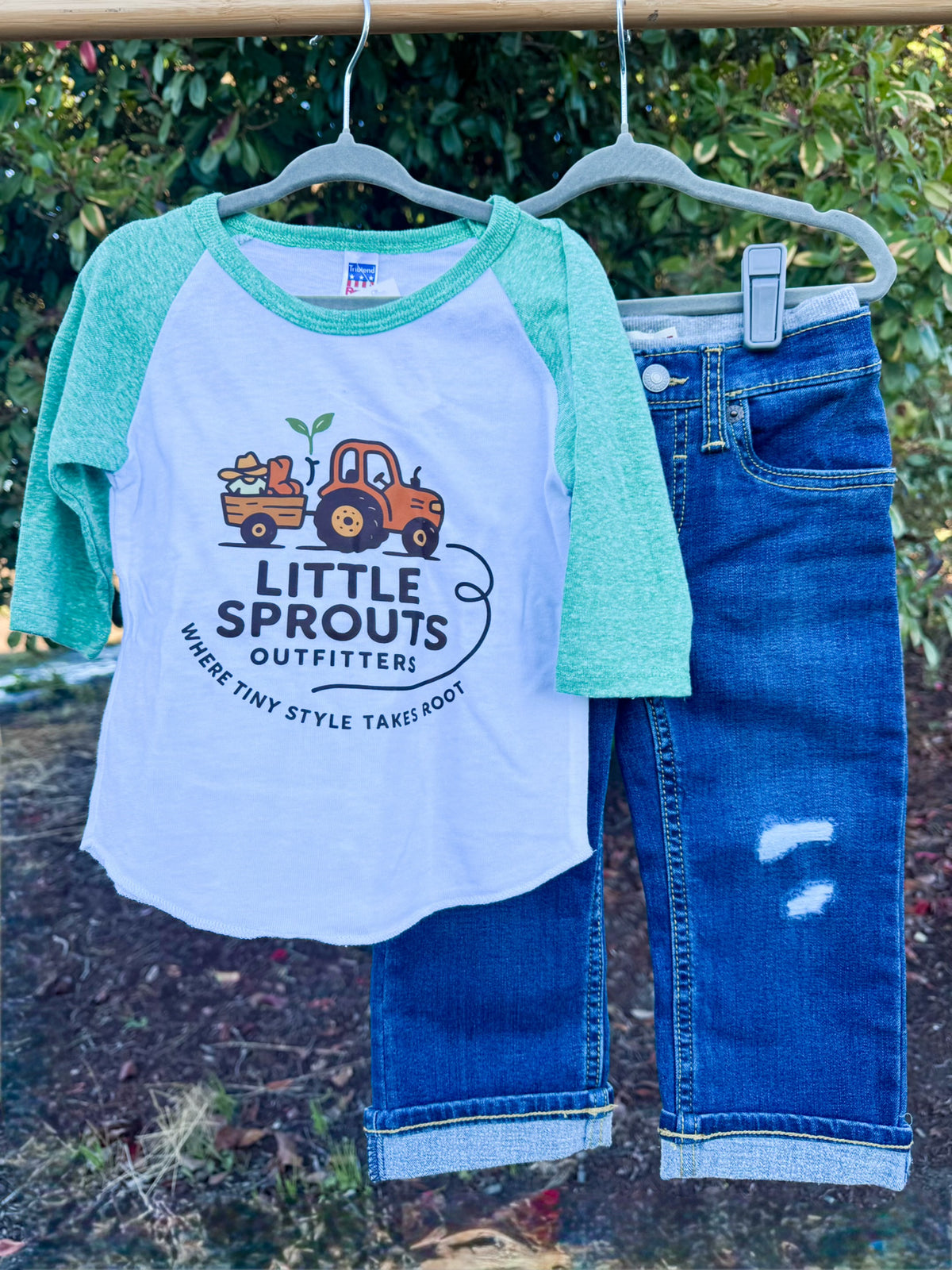 Little Sprouts Baseball Tee