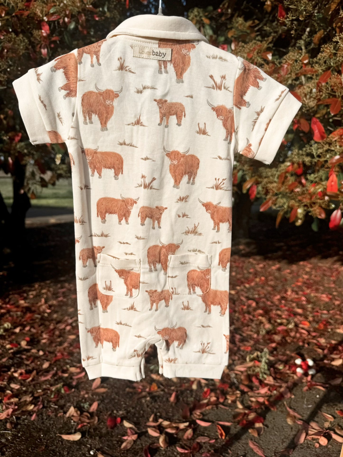 Highland Cow Romper