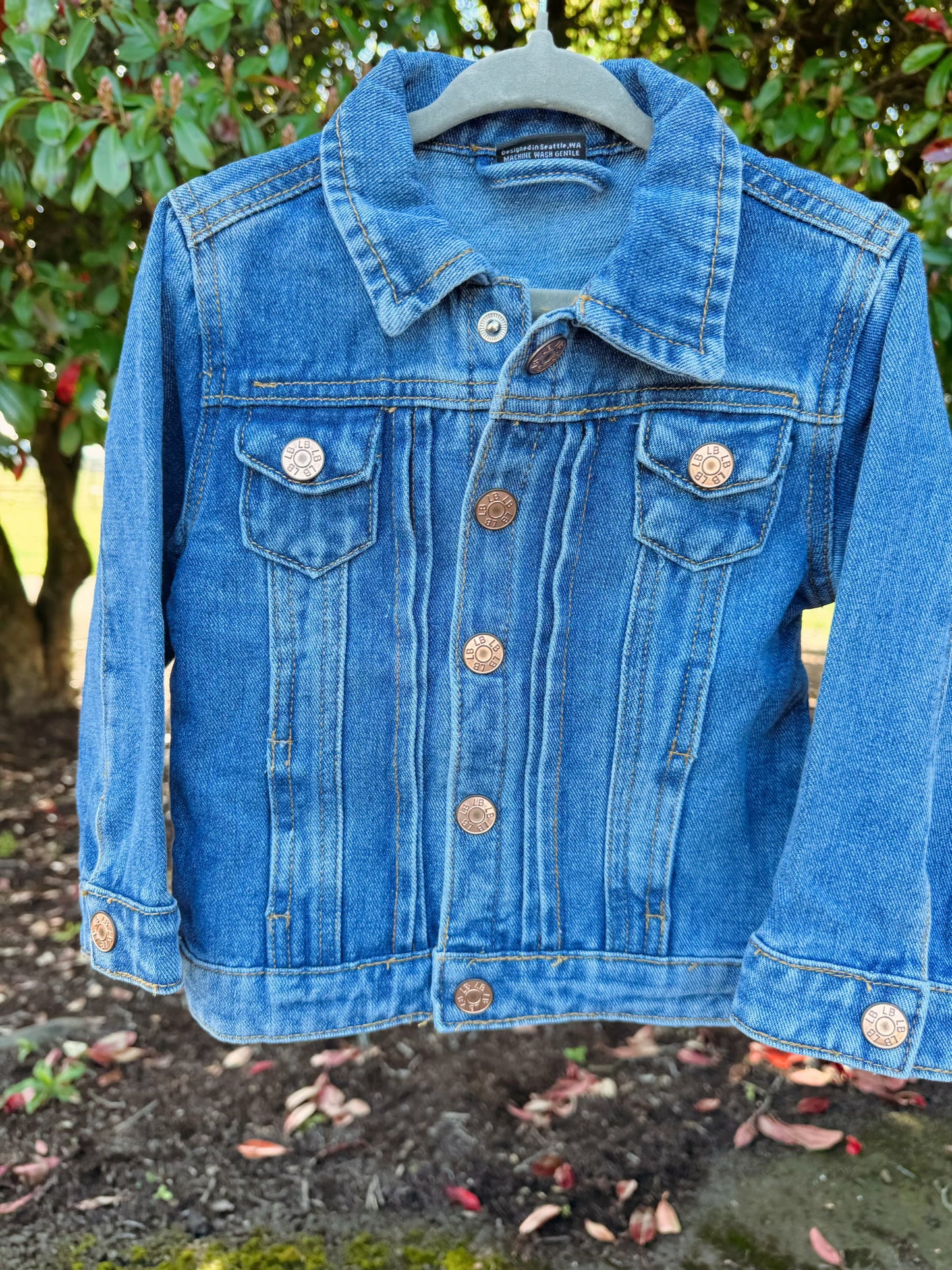 Shop our heirloom-quality Infant Denim Jacket. A rustic western staple with a classic edge, built to be passed down. Durable, stretchy, and timelessly cool.