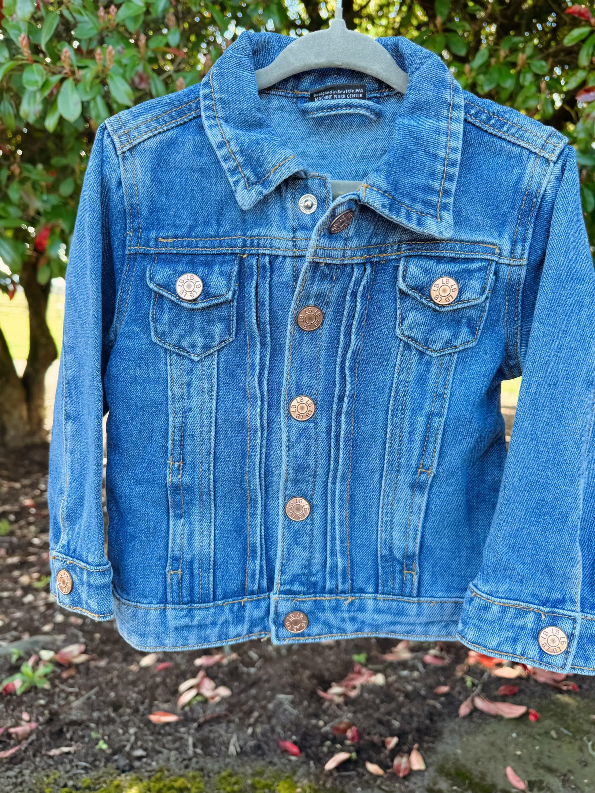 Shop our heirloom-quality Infant Denim Jacket. A rustic western staple with a classic edge, built to be passed down. Durable, stretchy, and timelessly cool.