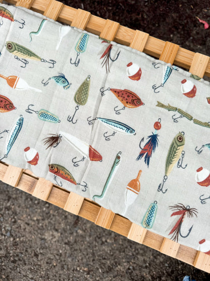 Gone Fishing Muslin Swaddle | 47x47