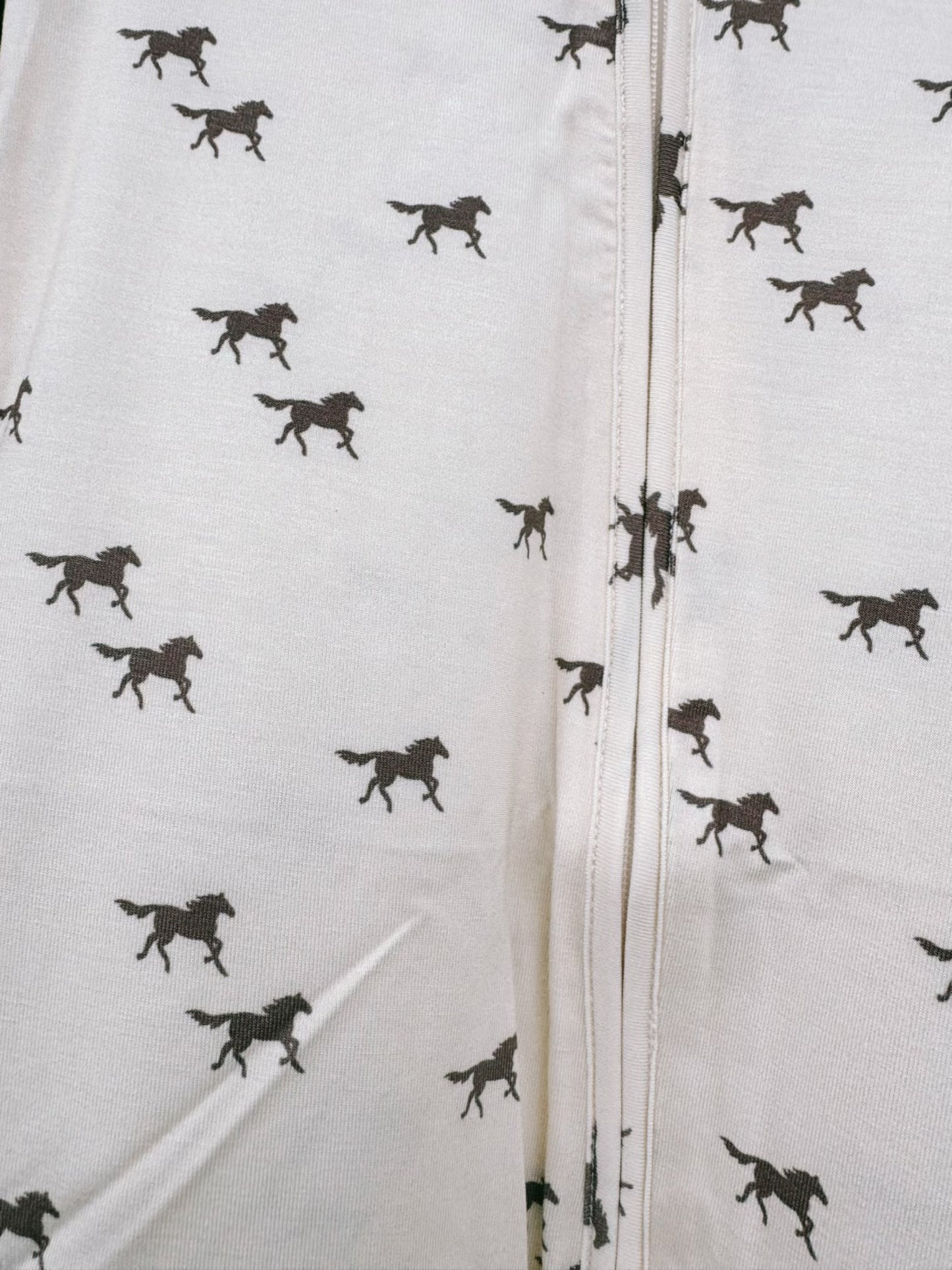 Wild Horses Shortie Bamboo Romper