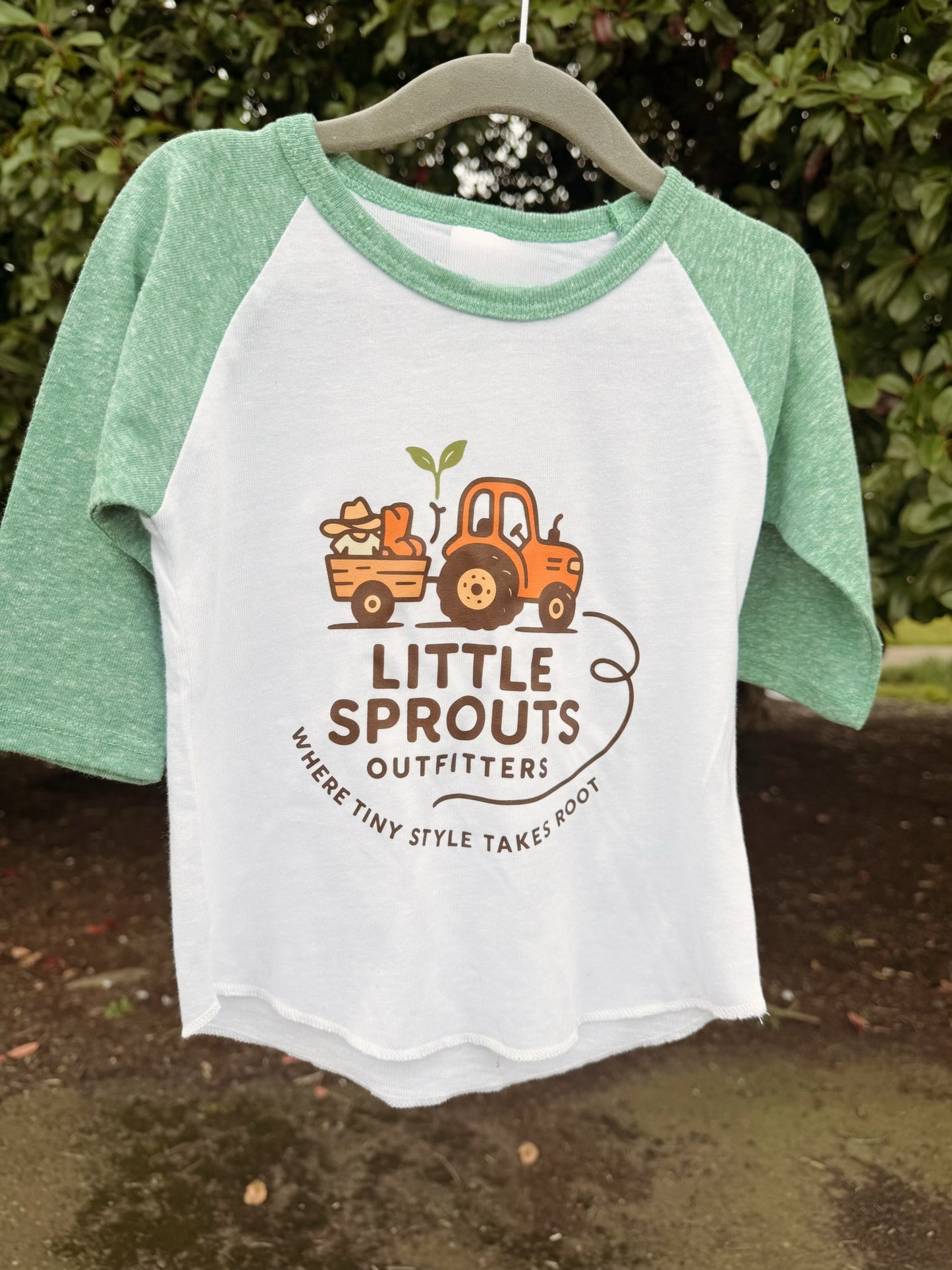 Little Sprouts Baseball Tee