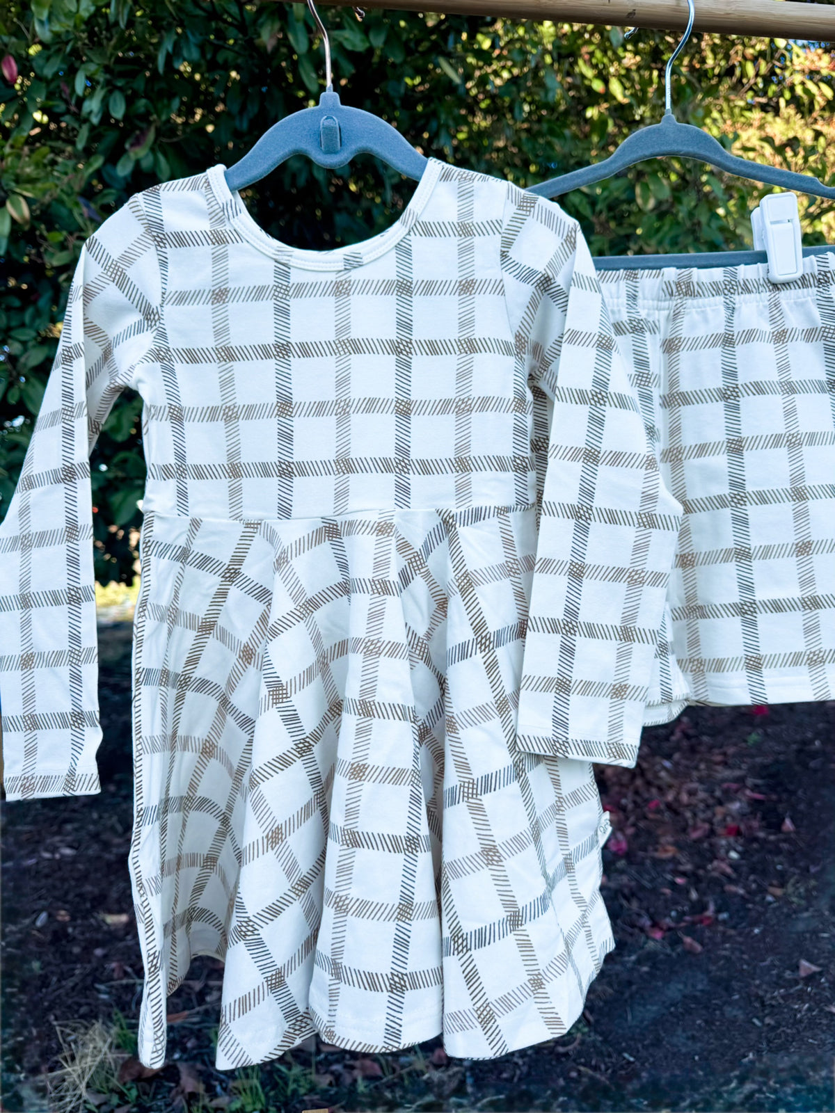 Plaid Palooza Twirl Dress + Shorts | Girls