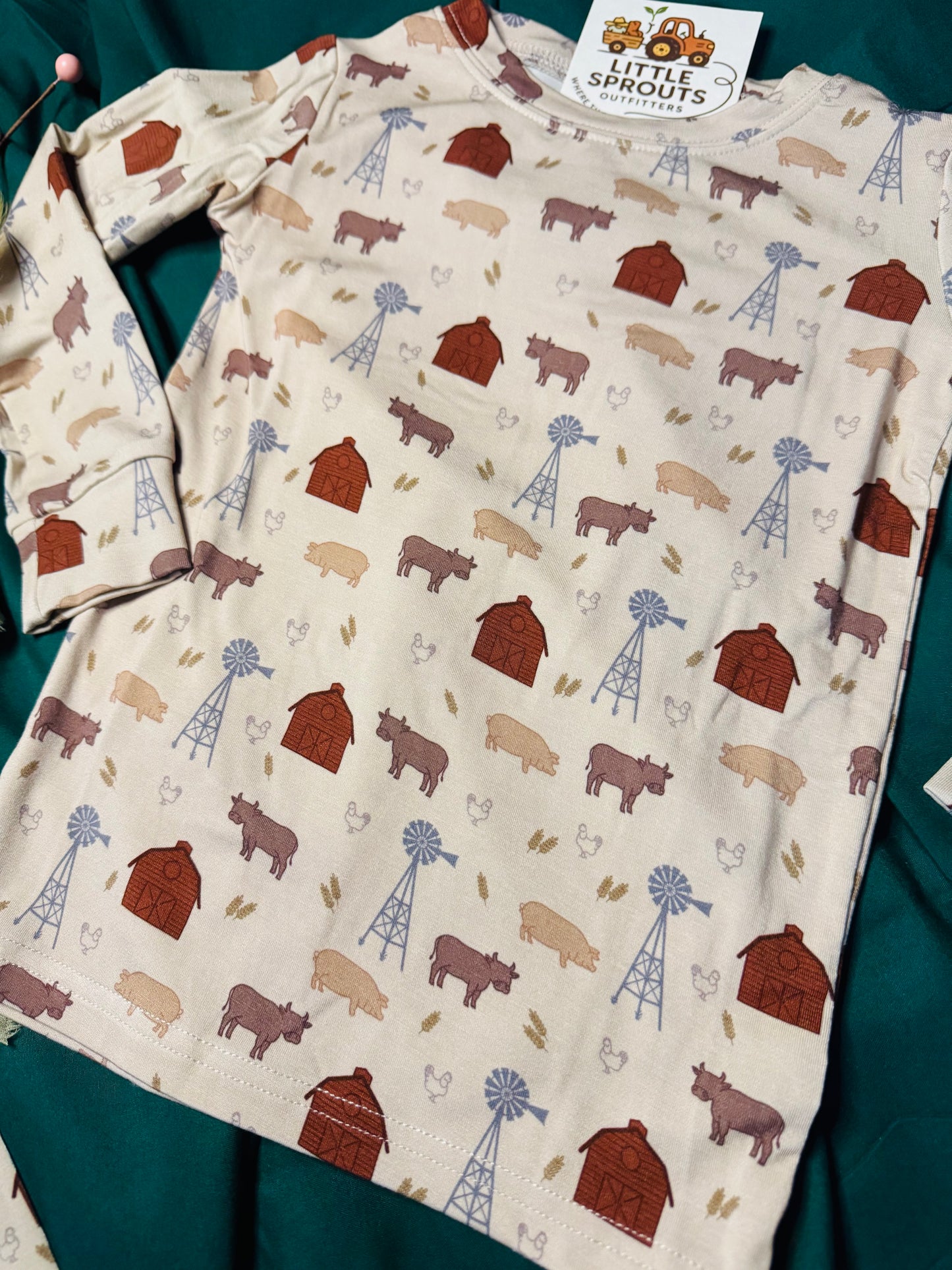 Homegrown Farm 2pc Pajama
