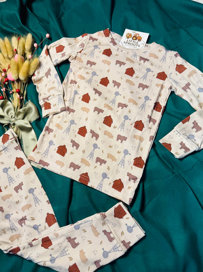 Homegrown Farm 2pc Pajama