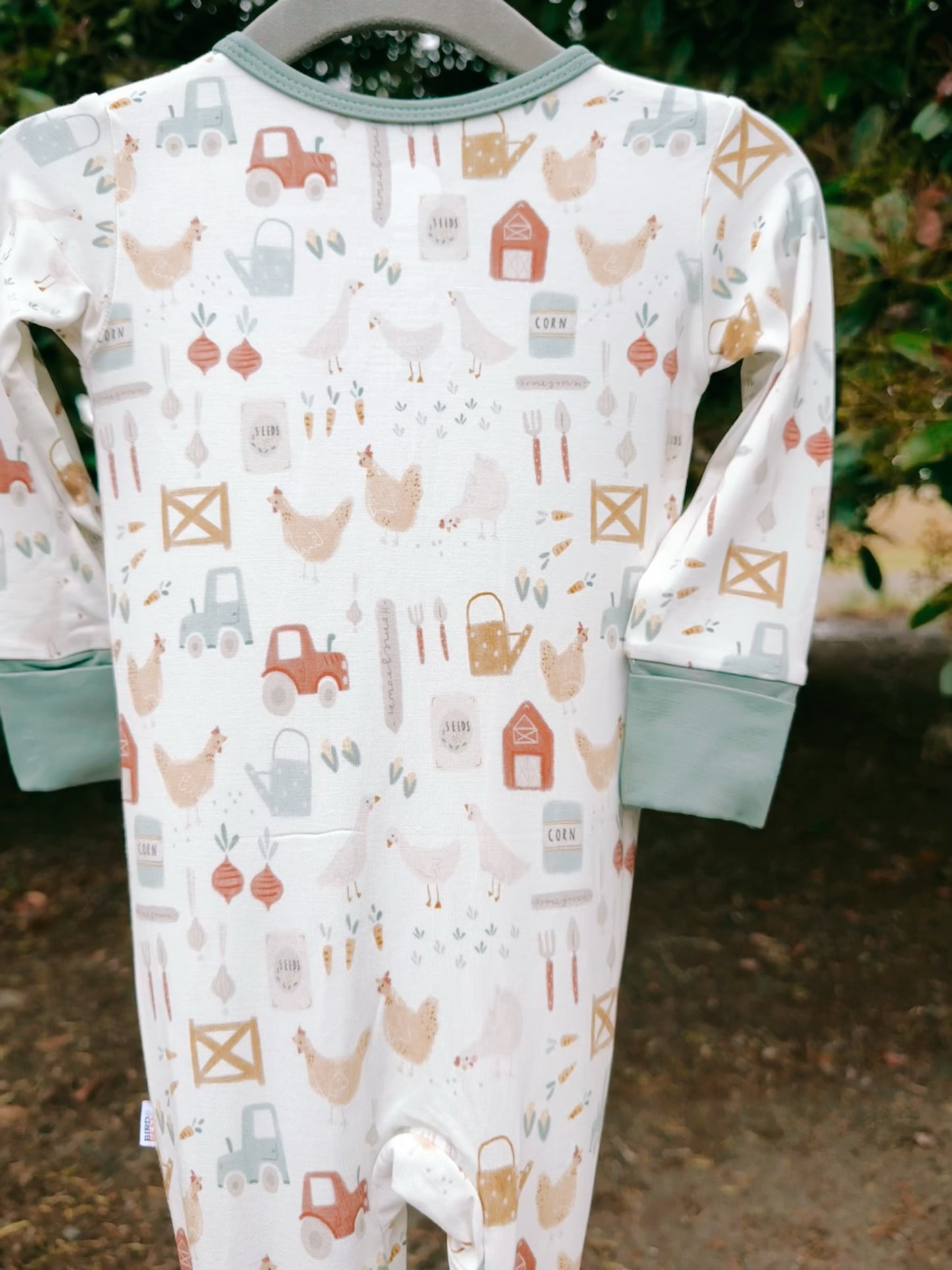 Sage Farm Bamboo Zip Pajama | Boys