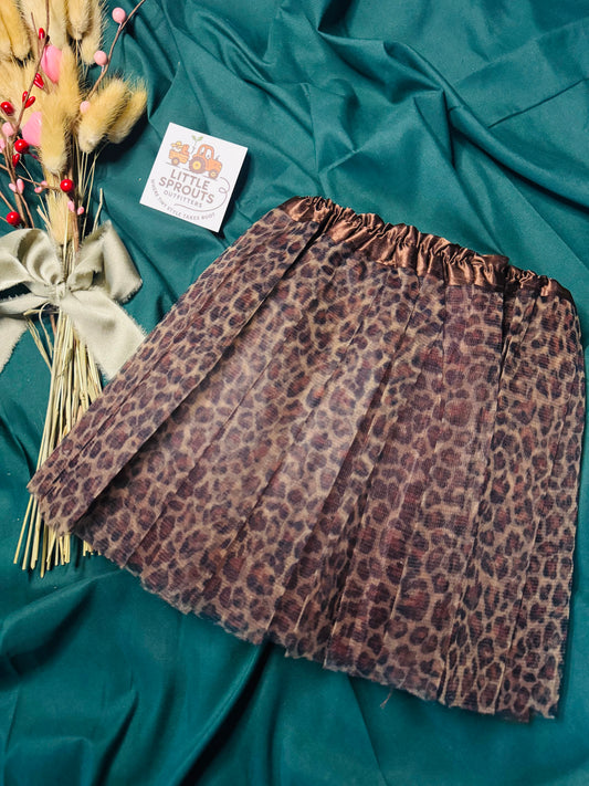 Leopard Tutu Skirt