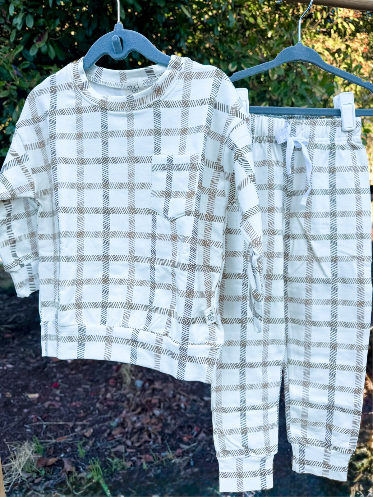 Plaid Palooza Jogger Set | Boys
