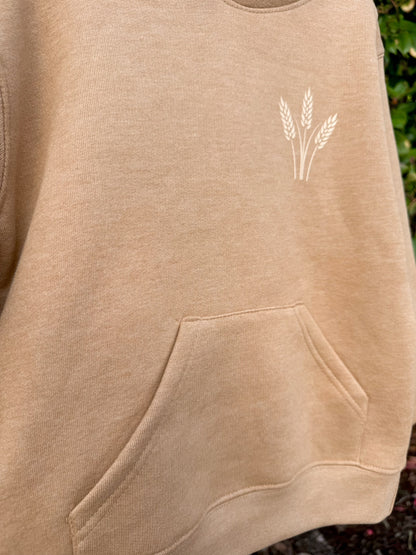 Wheat Farmer Mustard Hoodie | Boys