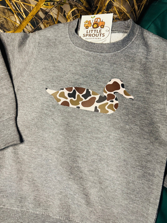Camo Duck Sweatshirt