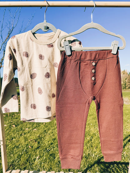 Pinecone 2pc Set