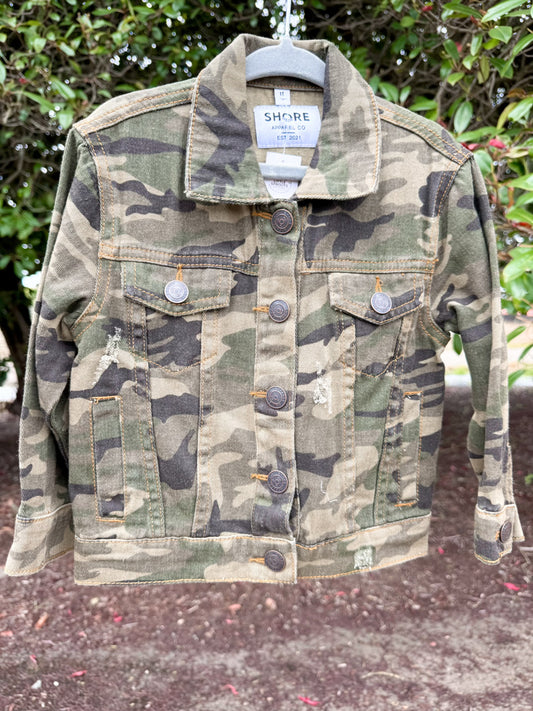 Camo Jean Jacket | Toddler