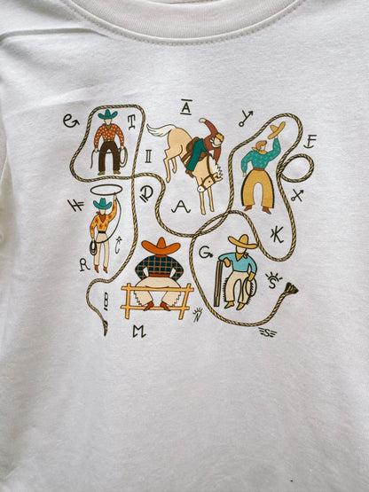 Cowboy Roped Branded Tee
