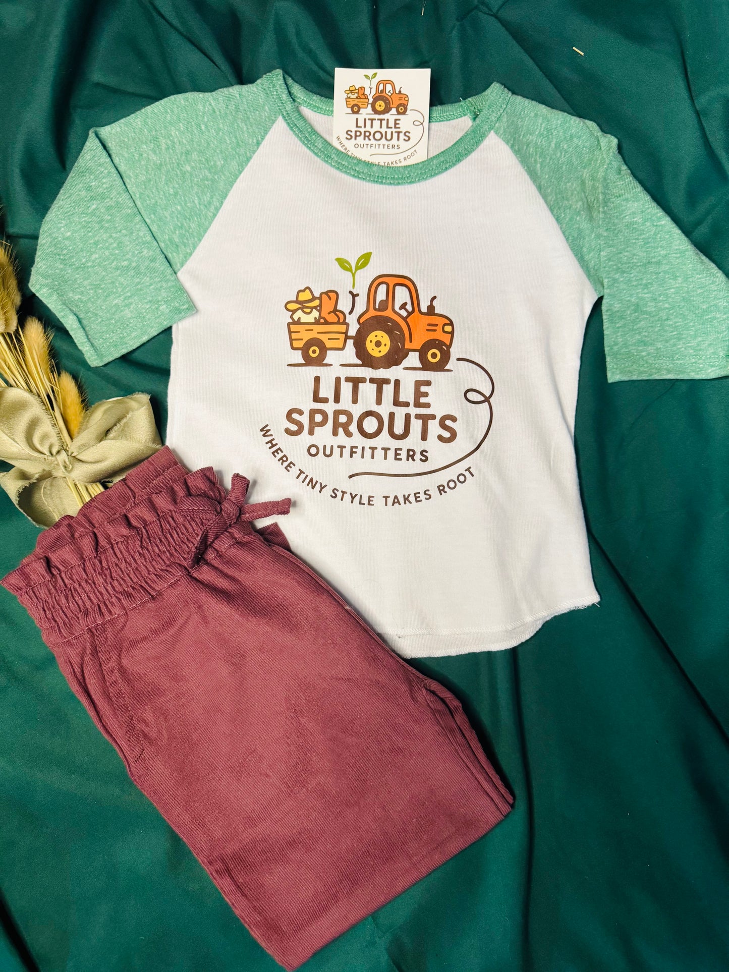 Little Sprouts Baseball Tee