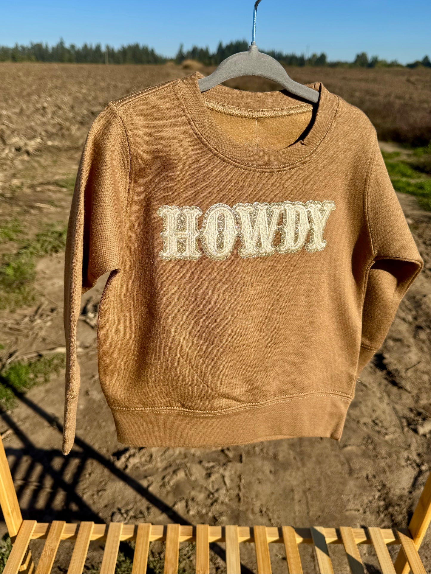 Howdy Patch Sweatshirt