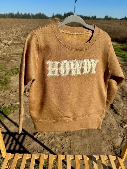 Howdy Patch Sweatshirt