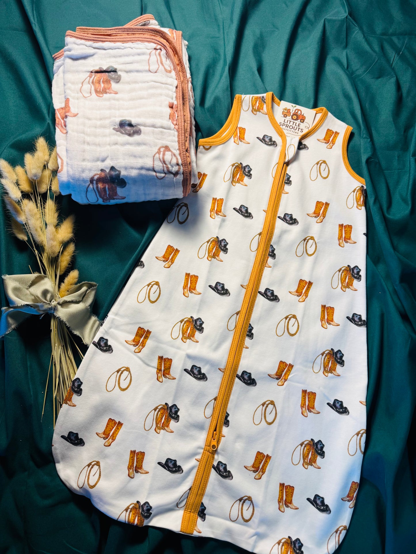 Brown Boots Sleep Sack | 0.5 TOG