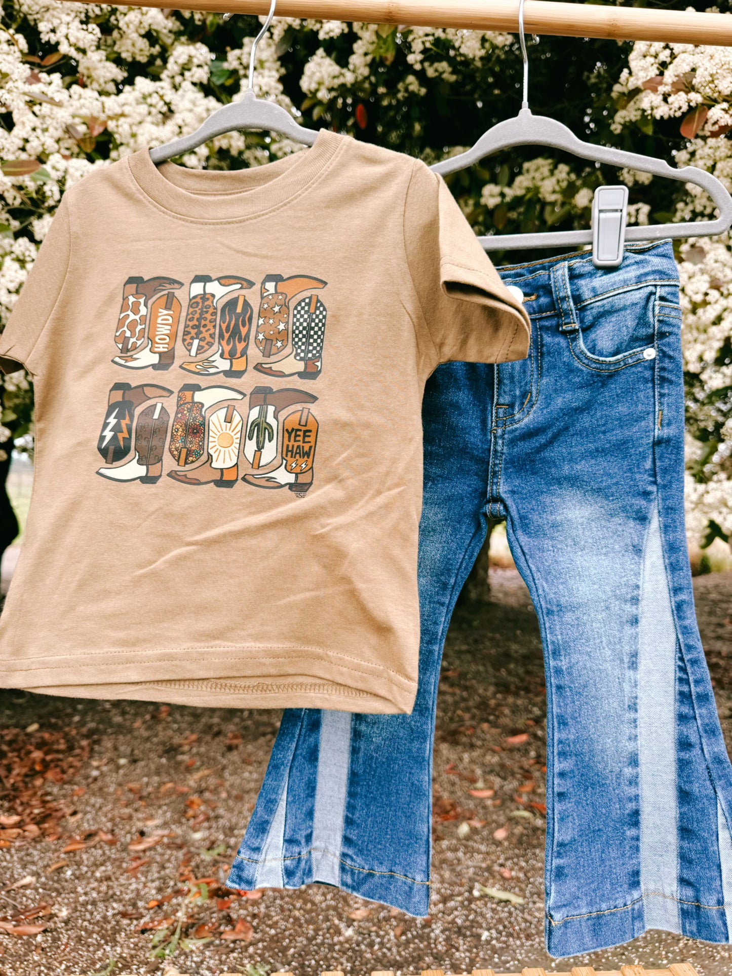 Outlaw Two-Tone Denim Jeans