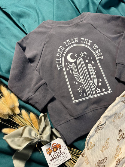 "Wilder Than The West" Pullover