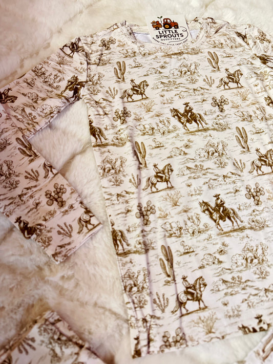 Cowboy 2pc Pajama