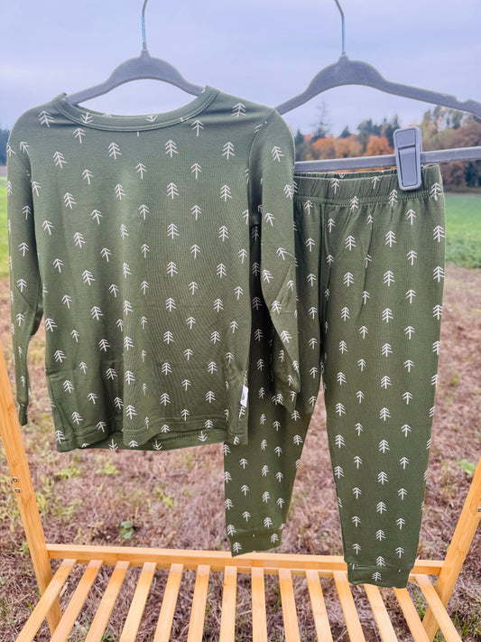 PNW Tree 2pc Pajamas