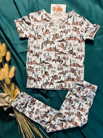Dusty Ridge Bamboo 2PC Pajama Set | Boys