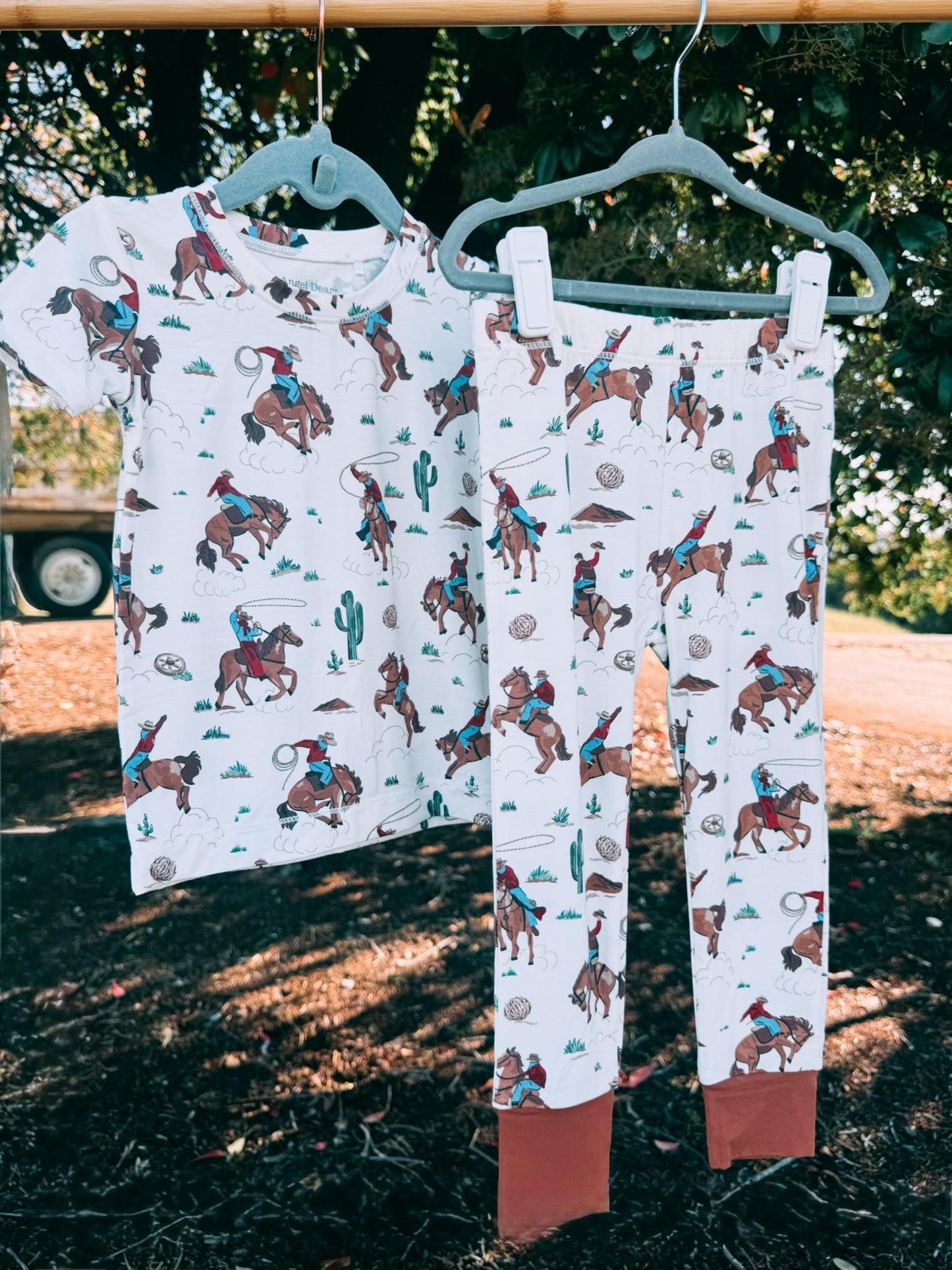 Buckaroo Short Sleeve Bamboo 2pc Pajama | Boys