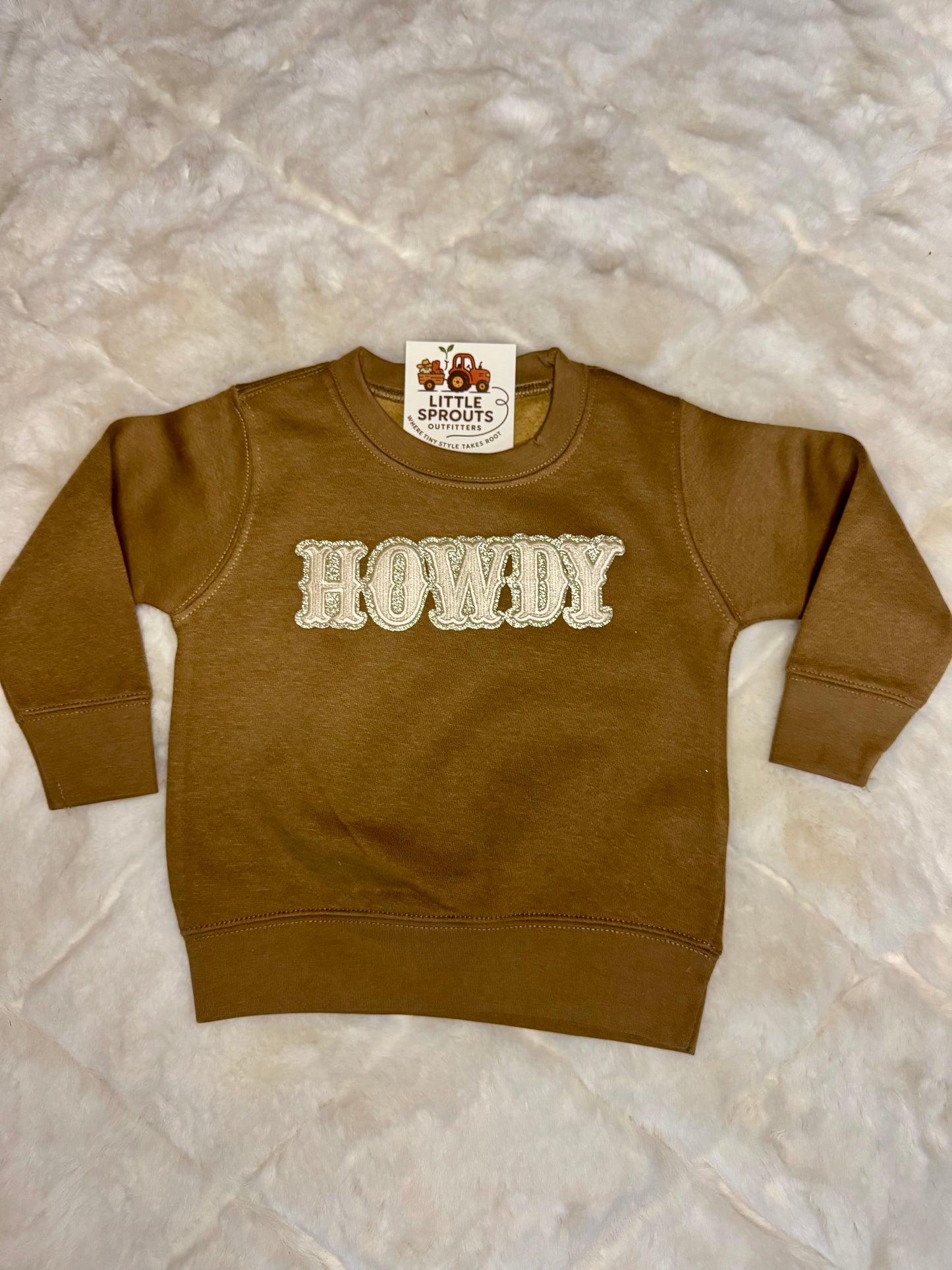 Howdy Patch Sweatshirt
