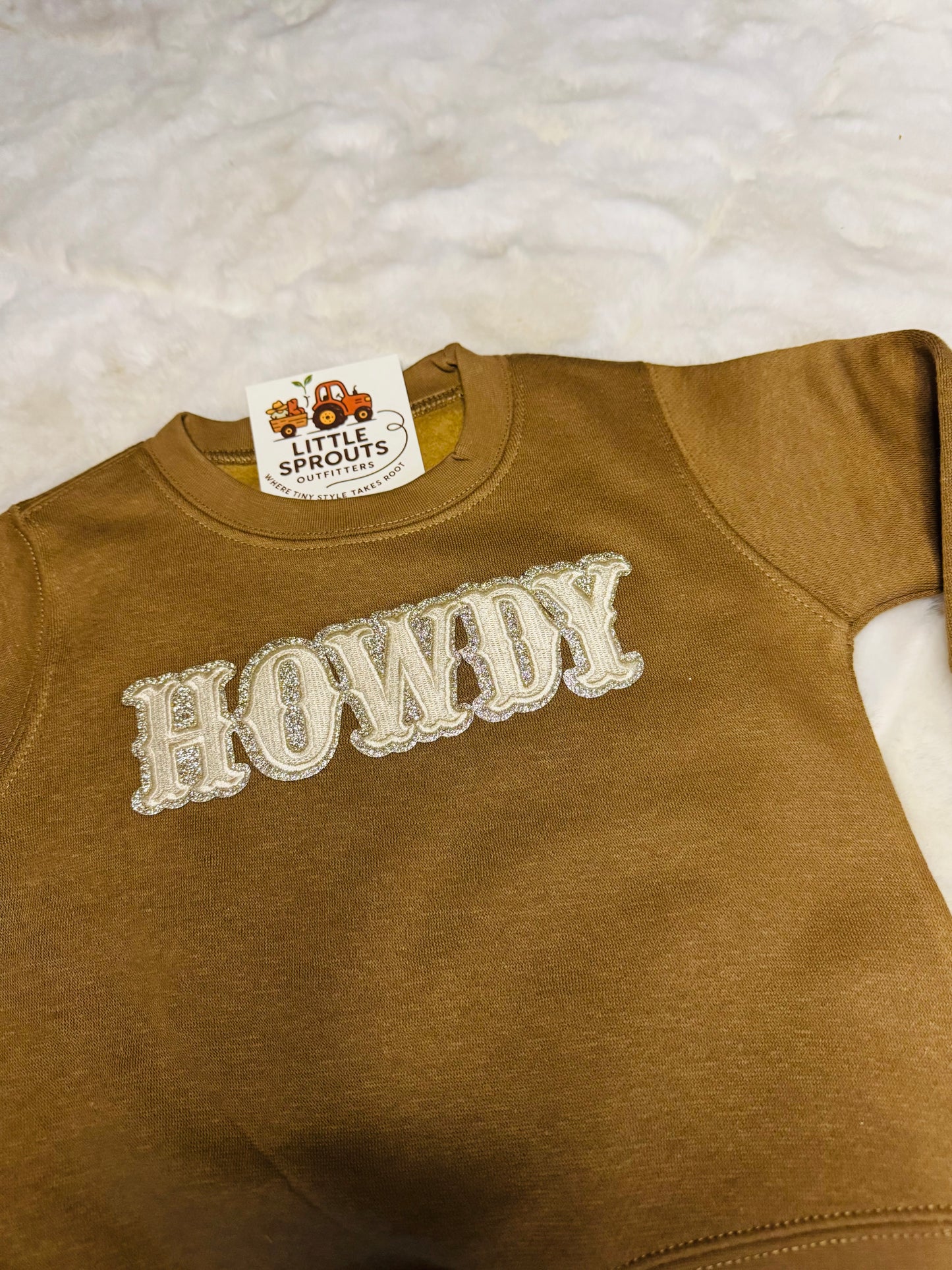 Howdy Patch Sweatshirt
