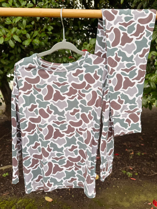 Duck Call Camo 2pc Set