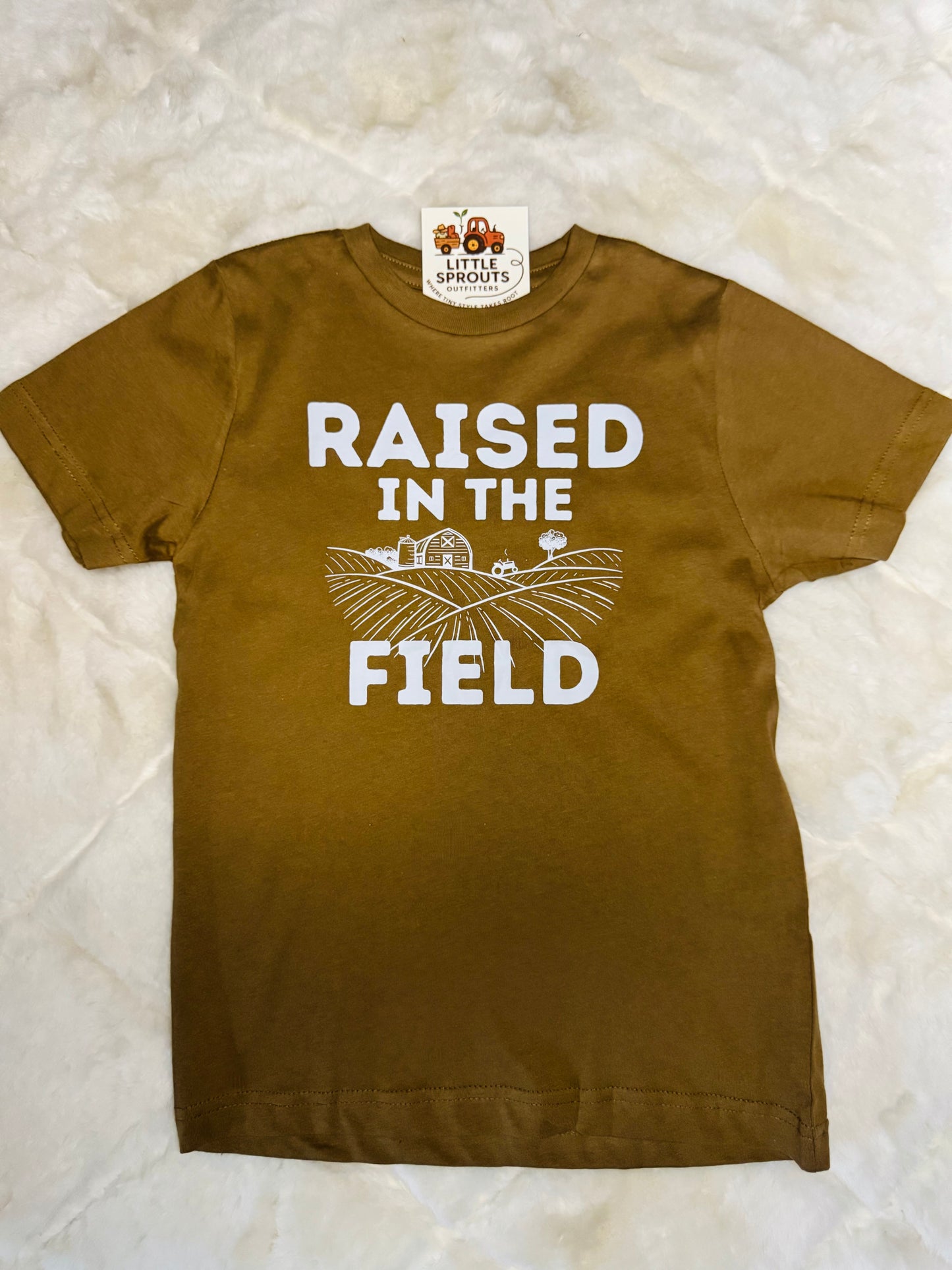 Raised in the Field Youth Tee