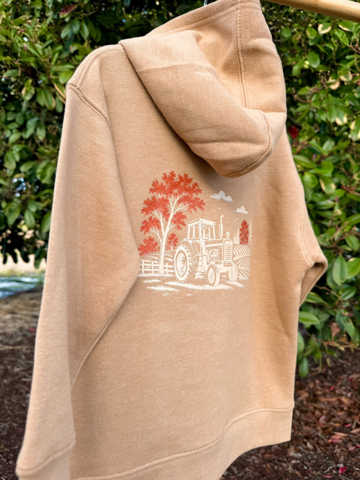Wheat Farmer Mustard Hoodie | Boys